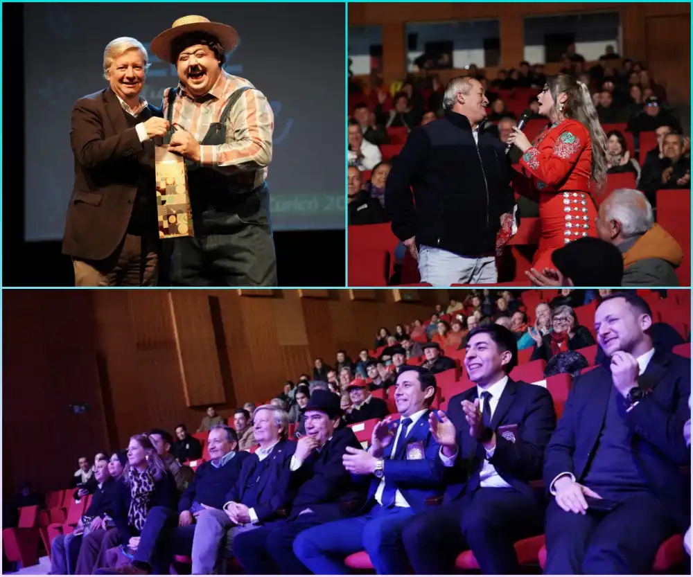 Con Musica Y Humor Curico Celebro El Dia Del Padre En El Teatro Provincial