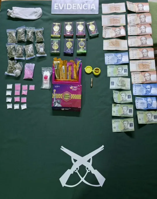 Conductor Es Detenido Por Trafico De Drogas Durante Patrullaje Preventivo En Olivar