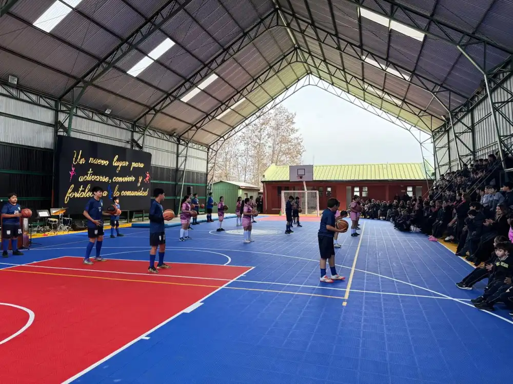 Escuela Tres Esquinas Inaugura Nueva Carpeta Deportiva Para Fortalecer El Desarrollo Integral De Sus Estudiantes