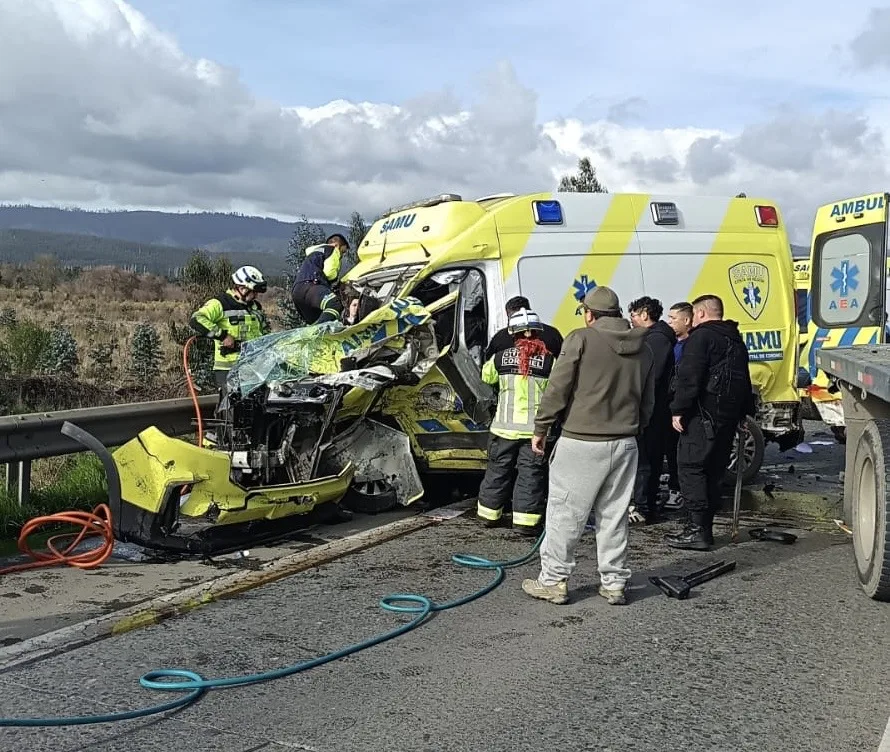 Funcionaria Del Samu Fallece Tras Colision Multiple Que Involucro A Siete Vehiculos 1