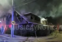 Incendio destruyó una vivienda en el sector Boldo 4 de Curicó y movilizó a cinco unidades de Bomberos Incendio Destruyo Una Vivienda En El Sector Boldo 4 De Curico Y Movilizo A Cinco Unidades De Bomberos 1