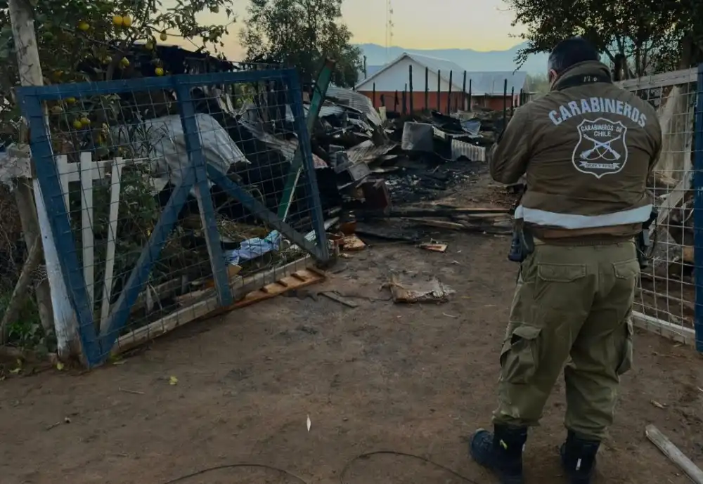 Labocar Investiga Incendio Que Afecto A Tres Viviendas En Villa El Teniente De La Estrella En Rancagua