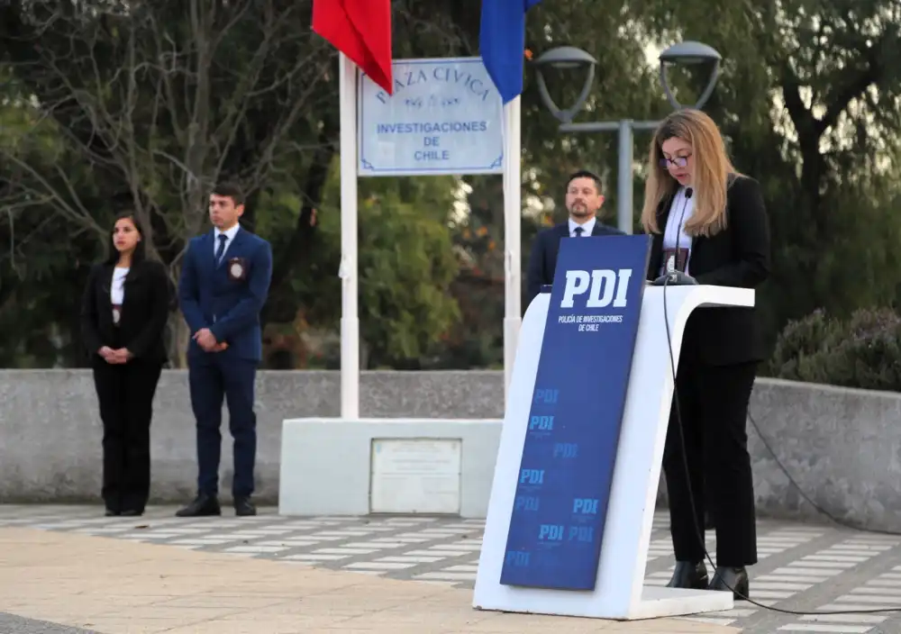 Pdi Reafirma Su Compromiso Con La Seguridad Del Pais Y En La Region De Ohiggins En Su 93 Aniversario Institucional