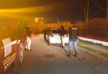 Portonazo En Parque Zapallar De Curico Termina Con Vehiculo Recuperado Tras Operativo De Seguridad Publica Municipal