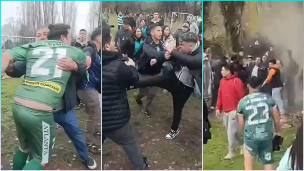 Rina Masiva Durante Encuentro De Futbol En Lontue Termina Con Un Hombre Hospitalizado