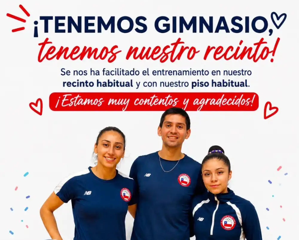 Seleccionadas Nacionales De Gimnasia Aerobica Podran Continuar Entrenando En El Gimnasio La Granja De Curico