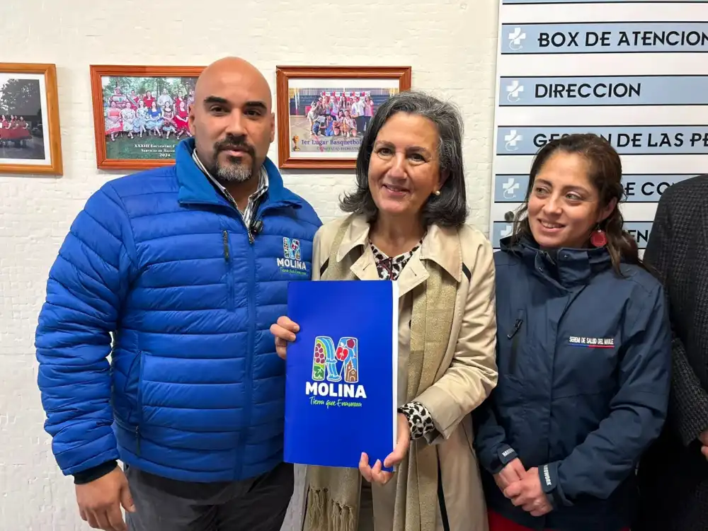 Alcalde De Molina Presento A La Ministra De Salud Cartera De Proyectos Por Mas De 7 Mil Millones Para Fortalecer La Red Comunal