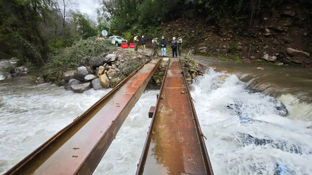 Aumento De Caudales Mantiene Bajo Monitoreo A La Provincia De Curico Rio Palos Triplica Su Nivel Respecto Al Domingo