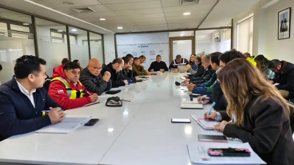 Autoridades Mantienen Monitoreo Permanente Por Sistema Frontal Y Confirman Cierre Preventivo De Rutas Cordilleranas En Curico