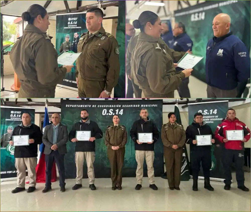 Carabineros Certifica A Inspectores Municipales De La Provincia De Curico Para Fortalecer Las Patrullas Mixtas