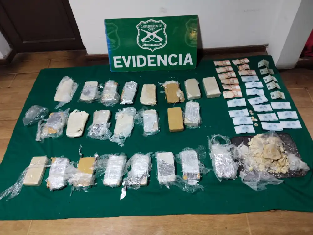 Carabineros Decomisa Mas De 24 Kilos De Pasta Base De Cocaina Tras Operativo En Chimbarongo