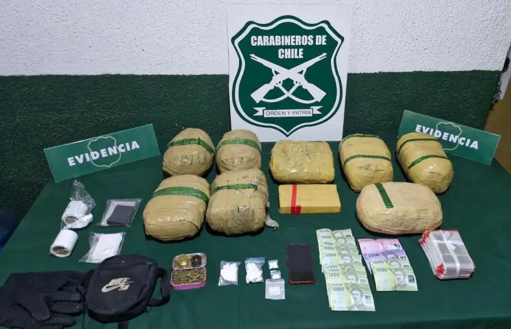 Carabineros Incauta Mas De 9 Kilos De Droga Y Detiene A Un Hombre Por Trafico En Pichilemu