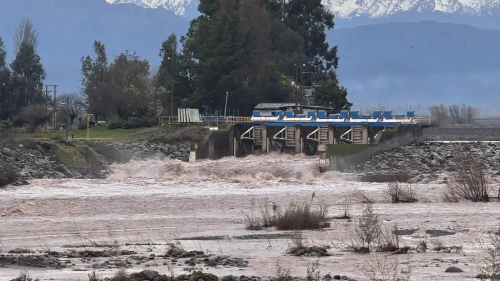 Caudales De Rios Continuan Bajo Monitoreo En La Provincia De Curico Rio Palos Mantiene Alerta Roja Preventiva 1