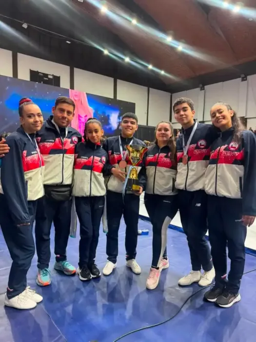 Club Gymnastics Kaif De Curico Logra Historica Actuacion Con Tres Medallas En El Sudamericano De Gimnasia Aerobica 2