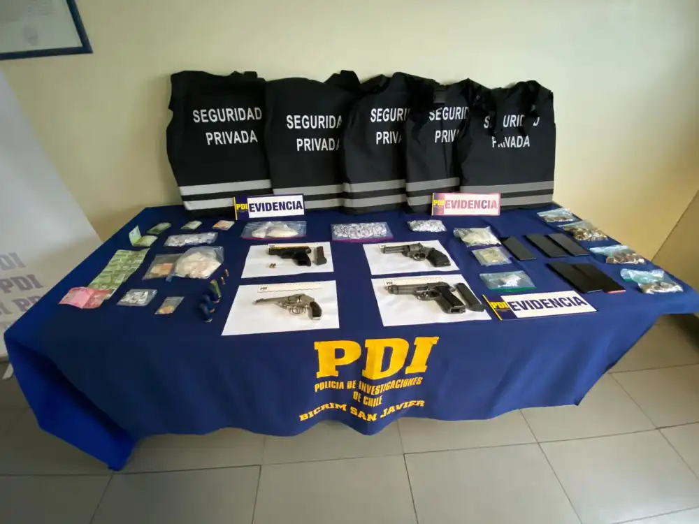 Desarticulan Organizacion Criminal Dedicada Al Trafico De Drogas En San Javier Ocho Detenidos Y Principal Imputado Por Homicidio Entre Los Capturados