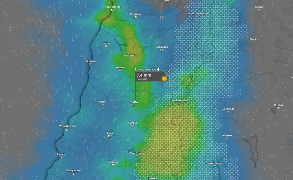 Direccion Meteorologica Advierte Intensificacion Del Viento Por Paso De Sistema Frontal 1