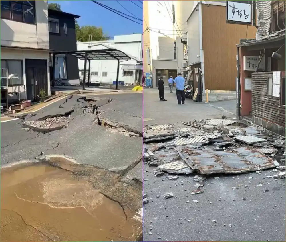 Fuerte Terremoto De Magnitud 71 Sacude El Sur De Japon Hay Heridos Cortes De Energia Y Suspension Del Transporte