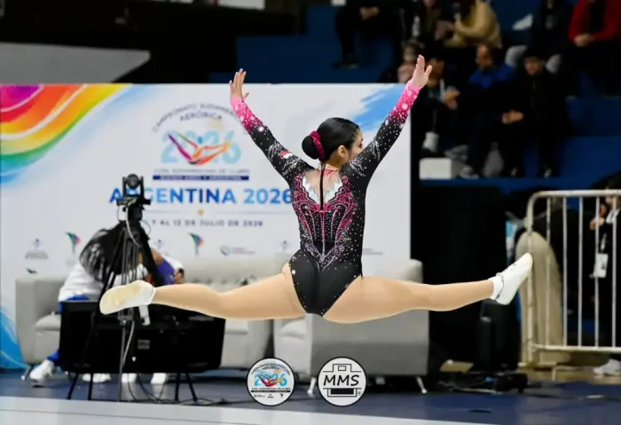 Gimnasta Curicana Amanda Navarro Logra Historico Quinto Lugar En El Sudamericano De Gimnasia Aerobica 1