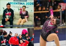 Gimnasta Curicana Amanda Navarro Logra Historico Quinto Lugar En El Sudamericano De Gimnasia Aerobica