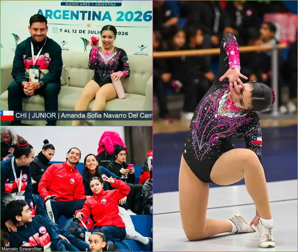 Gimnasta Curicana Amanda Navarro Logra Historico Quinto Lugar En El Sudamericano De Gimnasia Aerobica