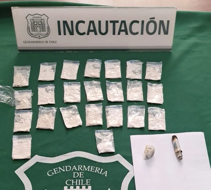 Importante Incautacion De Droga Impide Ingreso De Sustancias Ilicitas Al Penal De Molina