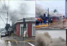 Incendio Afecto Local Comercial En Romeral Y Reabre El Recuerdo Del Siniestro De 2020