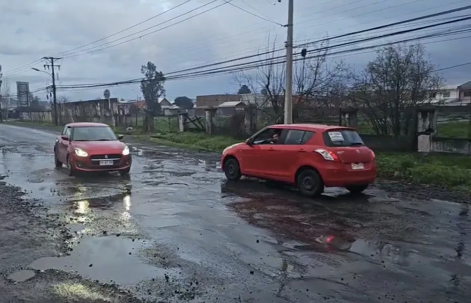 Municipalidad De Curico Inicia Plan De Reparacion Provisoria De Calles Danadas Por Las Lluvias