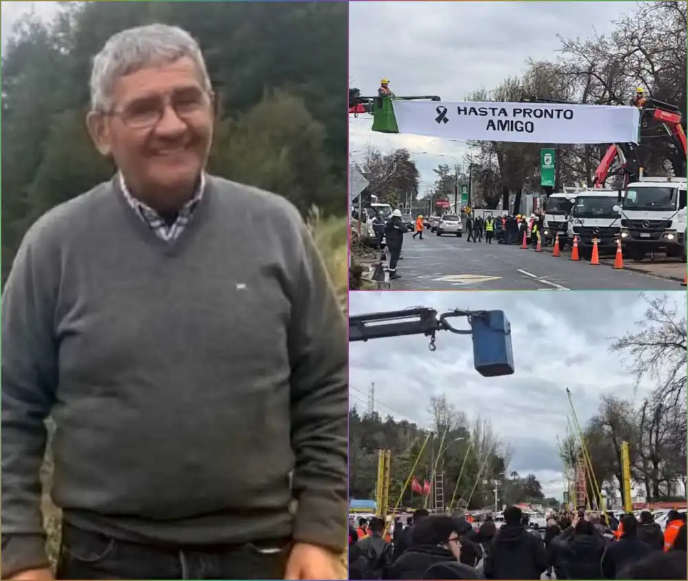 Entre aplausos y emoción fue despedido Rolando Carvajal, quien perdió la vida ayudando a pacientes electrodependientes durante el temporal