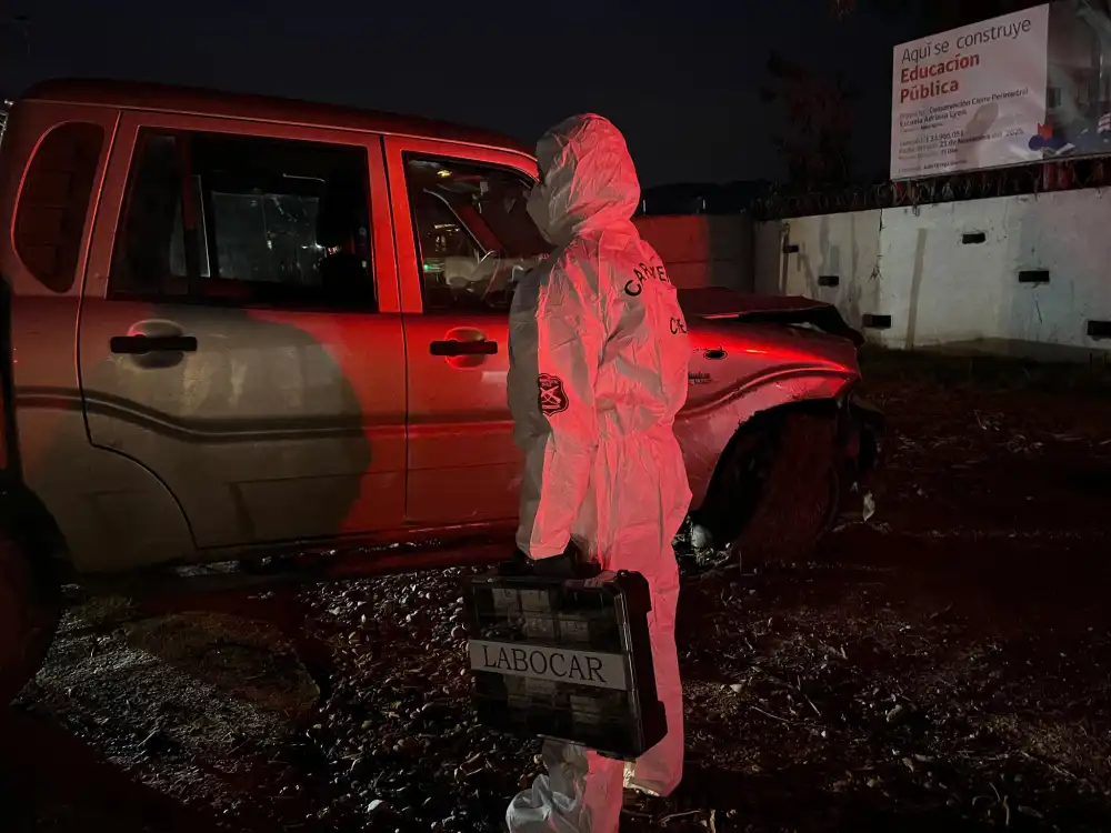 Tres Detenidos Tras Persecucion Policial Entre Paniahue Y Nancagua Por Vehiculo Con Patentes Adulteradas