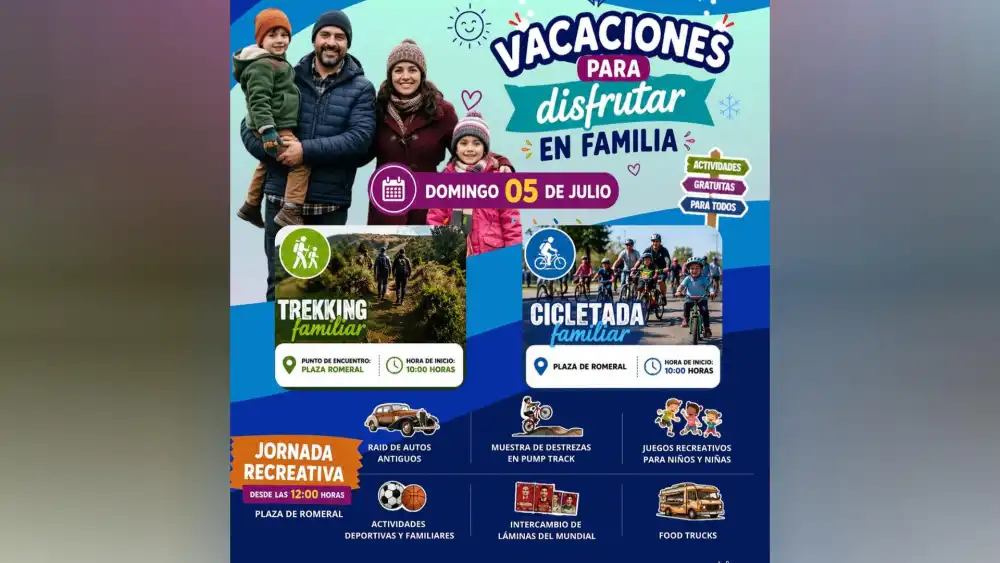 Vacaciones De Invierno Romeral Prepara Una Jornada Gratuita Con Deporte Recreacion Y Actividades Para Toda La Familia