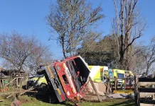 Voluntario De Bomberos Fallece Tras Volcamiento De Carro Bomba Cuando Acudia A Una Emergencia