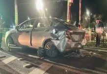 Colisión por alcance de tres vehículos deja cuatro personas lesionadas en la Ruta de la Fruta, en San Vicente Colision Por Alcance De Tres Vehiculos Deja Cuatro Personas Lesionadas En La Ruta De La Fruta En San Vicente