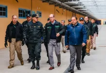 Ministro De Seguridad Inspecciono Avance Del Poblamiento Del Complejo Penitenciario La Laguna En Talca 1