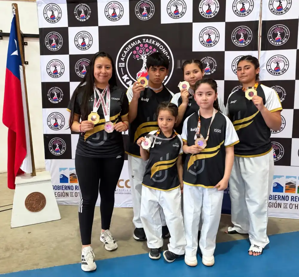 Academia Jin Jeon Regresa A Curico Con Siete Medallas De Oro Tras Torneo En Chepica