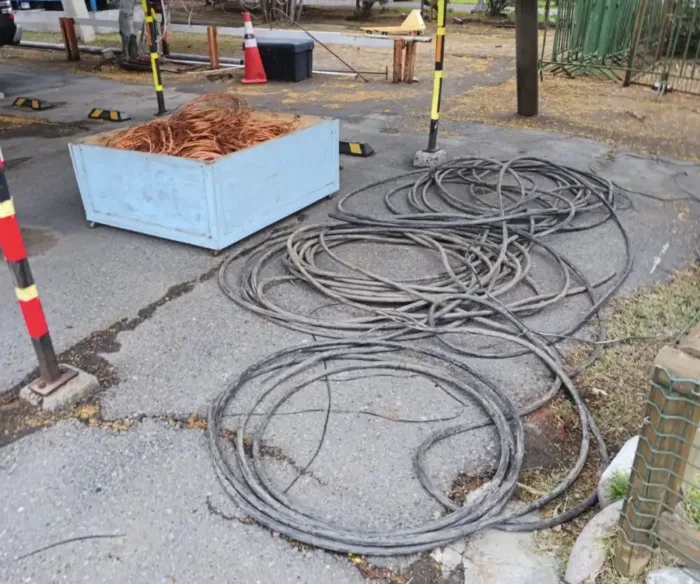 Carabineros Detiene A Cuatro Sujetos Por Sustraccion De Cableado De Cobre En Sector Del Rio Coya Carabineros Detiene A Cuatro Sujetos Por Sustraccion De Cableado De Cobre En Sector Del Rio Coya