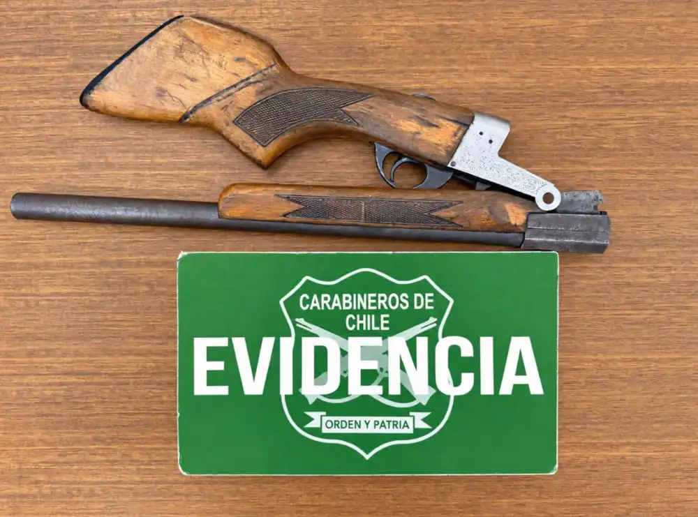 Carabineros Detiene A Hombre Que Portaba Una Escopeta Con Encargo Por Robo En San Vicente