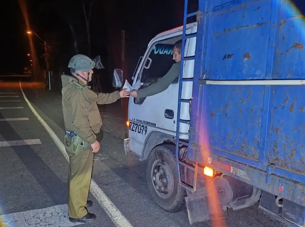 Carabineros Refuerza Despliegue Preventivo Con Operativo De Copamiento En Molina