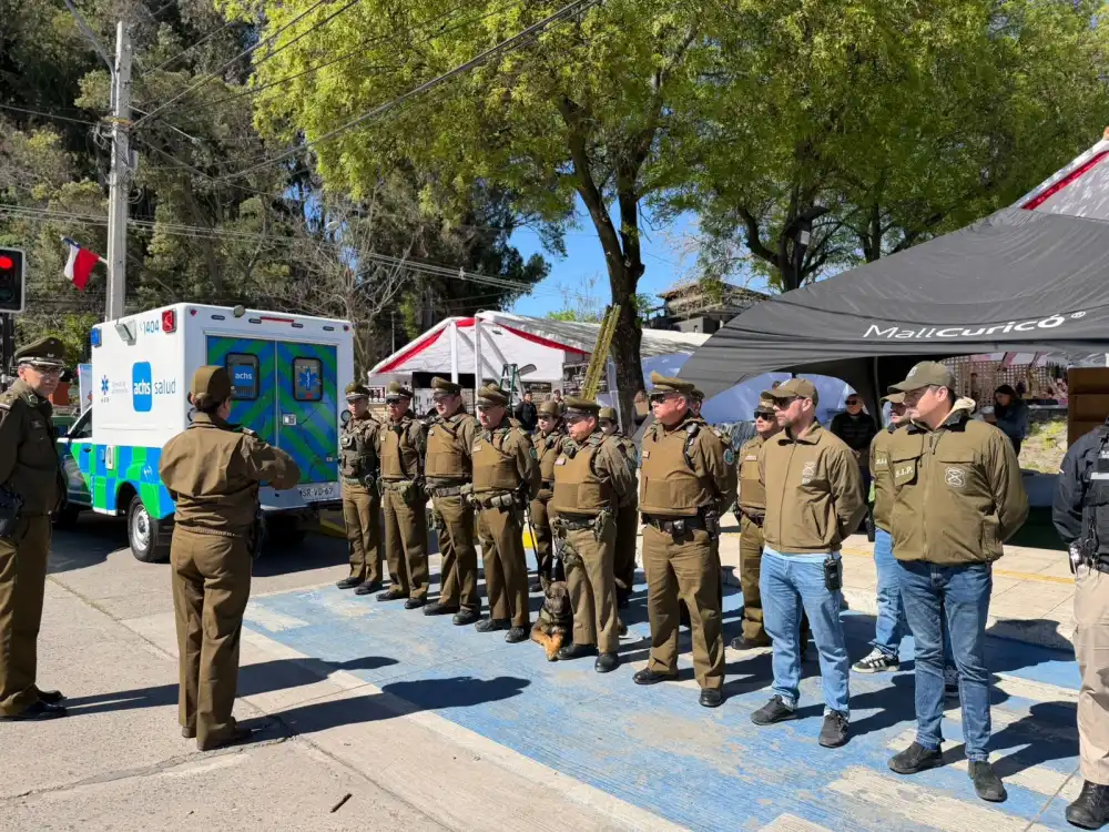 Carabineros Refuerza Despliegue Preventivo En Curico Por Fiesta De La Chilenidad