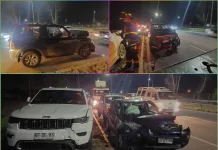 Colision Multiple En La Ruta 5 Sur Deja Dos Personas Lesionadas A La Salida De Curico