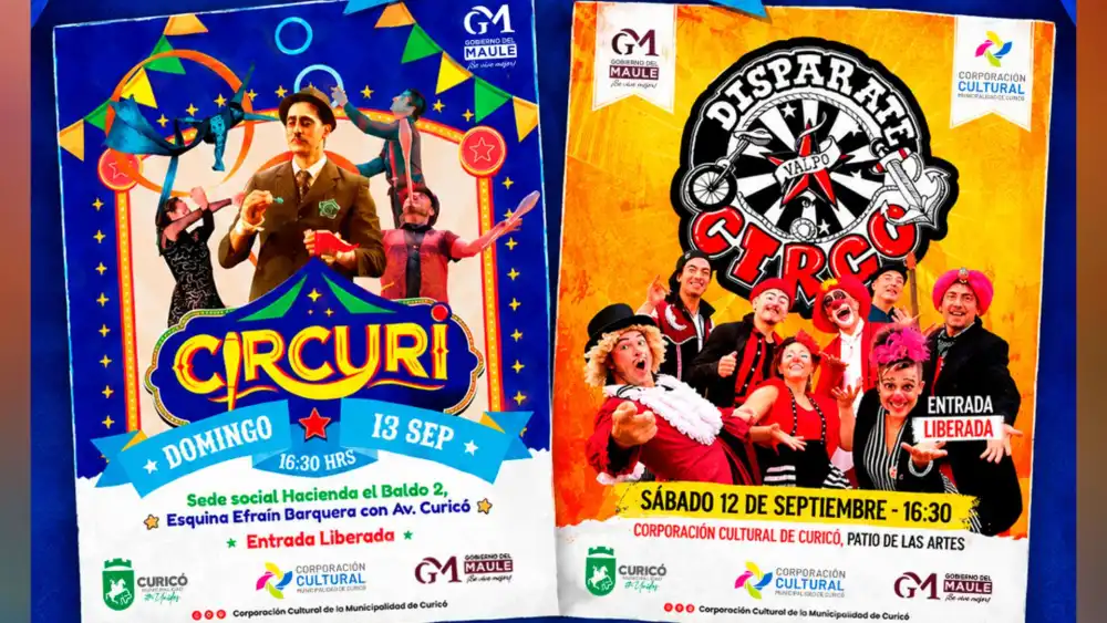 Curico Celebra El Mes Del Circo Chileno Con Funciones Gratuitas Para La Comunidad