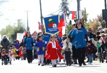 Desfile De Fiestas Patrias Reunio A Cientos De Vecinos Y Organizaciones En Sarmiento
