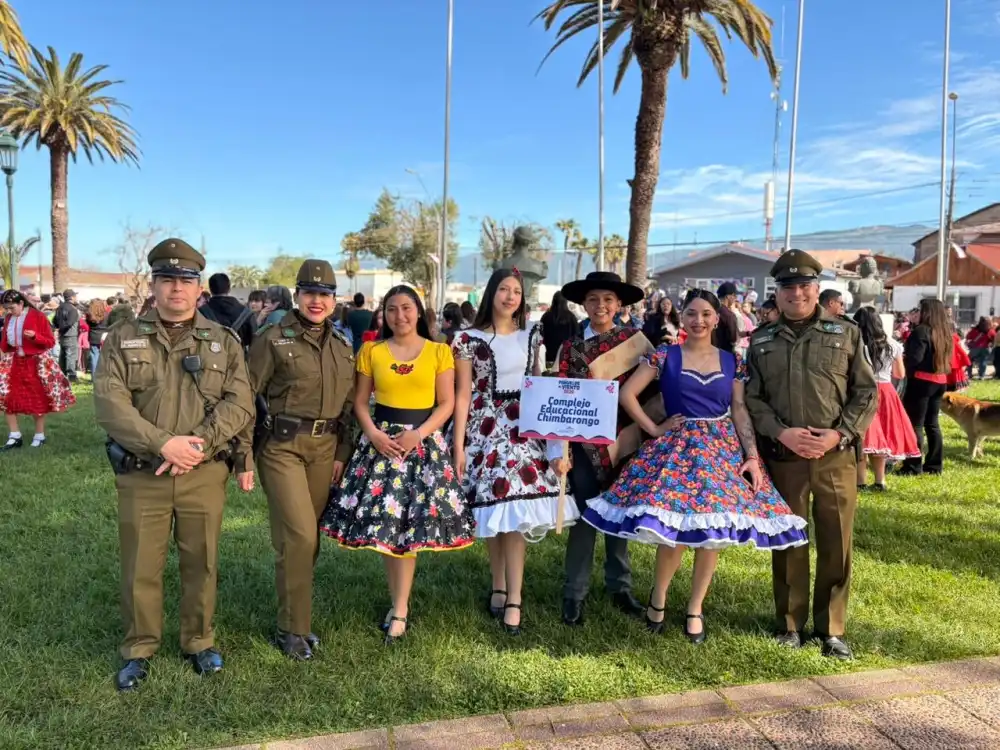Escolares De Chimbarongo Reciben Septiembre Con Tradicional Jornada Panuelos Al Viento