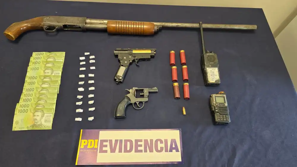 Investigacion Antidrogas En Linares Termina Con Cuatro Detenidos Y La Incautacion De Armas Y Municiones