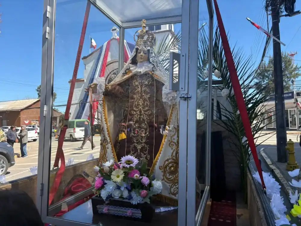 Molina Recibe A La Virgen Peregrina Del Carmen En Recorrido Por Distintos Puntos De La Comuna