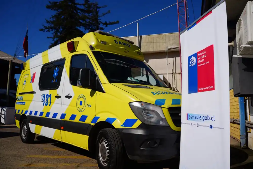 Nueva Ambulancia Avanzada Amplia Cobertura Del Samu Hacia Chanco Y Pelluhue