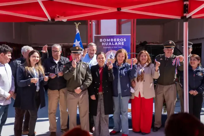Primera Compania De Bomberos De Hualane Inauguro Renovadas Dependencias De Su Cuartel 1