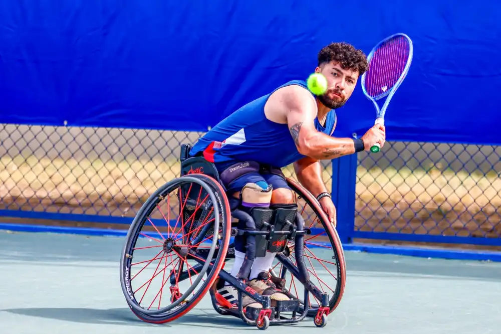 Team Parachile Inicia Su Desafio En El Mundial De Tenis En Silla De Ruedas Con Tres Series En Orlando 2