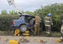 Tres jóvenes resultan lesionados tras violento accidente de tránsito en la ruta J-60 Tres Jovenes Resultan Lesionados Tras Violento Accidente De Transito En La Ruta J 60