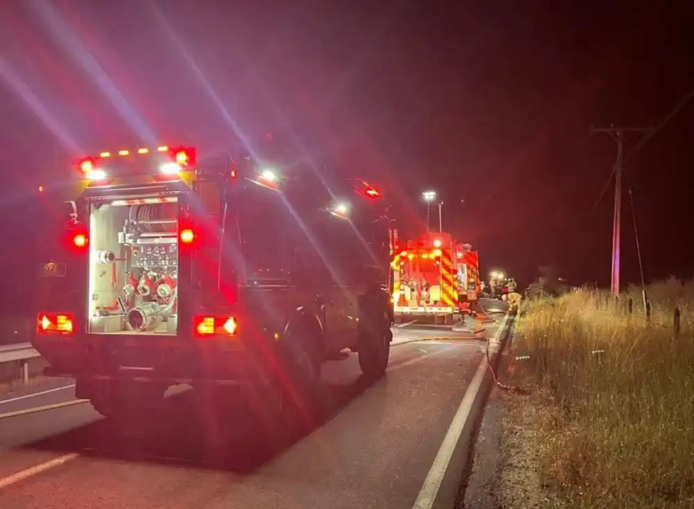 Atropello En La Ruta 5 Sur Dejo A Un Hombre Lesionado Y Obligo A Restringir El Transito En San Fernando