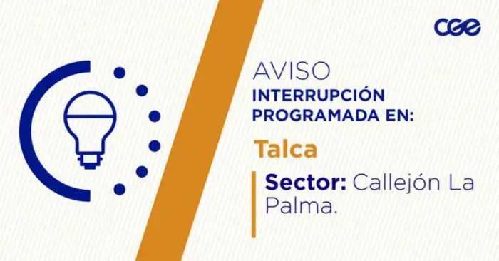 Cge Programa Cortes De Energia Para Este Jueves En Talca Curico Y San Clemente 1